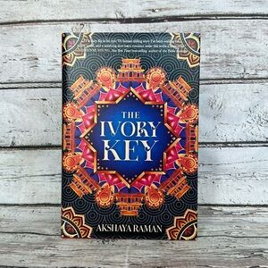 The Ivory Key by Akshaya Raman Owlcrate Edition with Reversible Dust Jacket